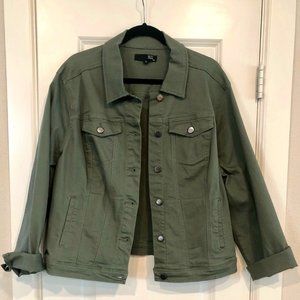 1822 Butter Denim Jacket 2X